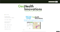 Desktop Screenshot of geohealthinnovations.org